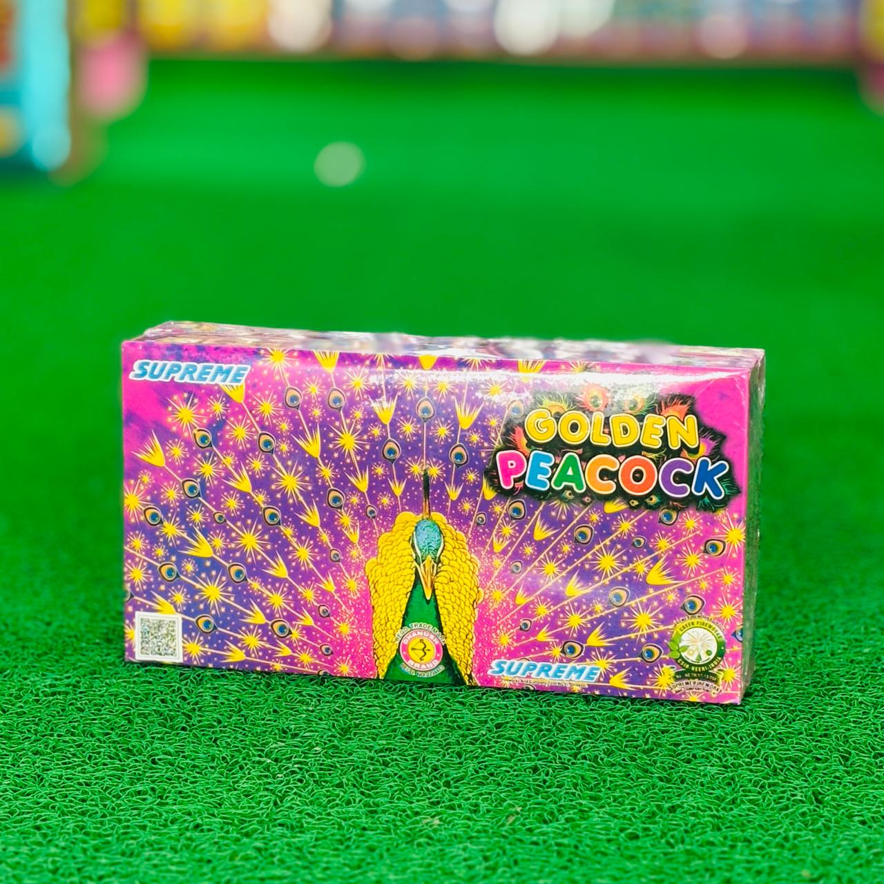 Supreme- Multi Color,Silver,Golden Peacock Eco