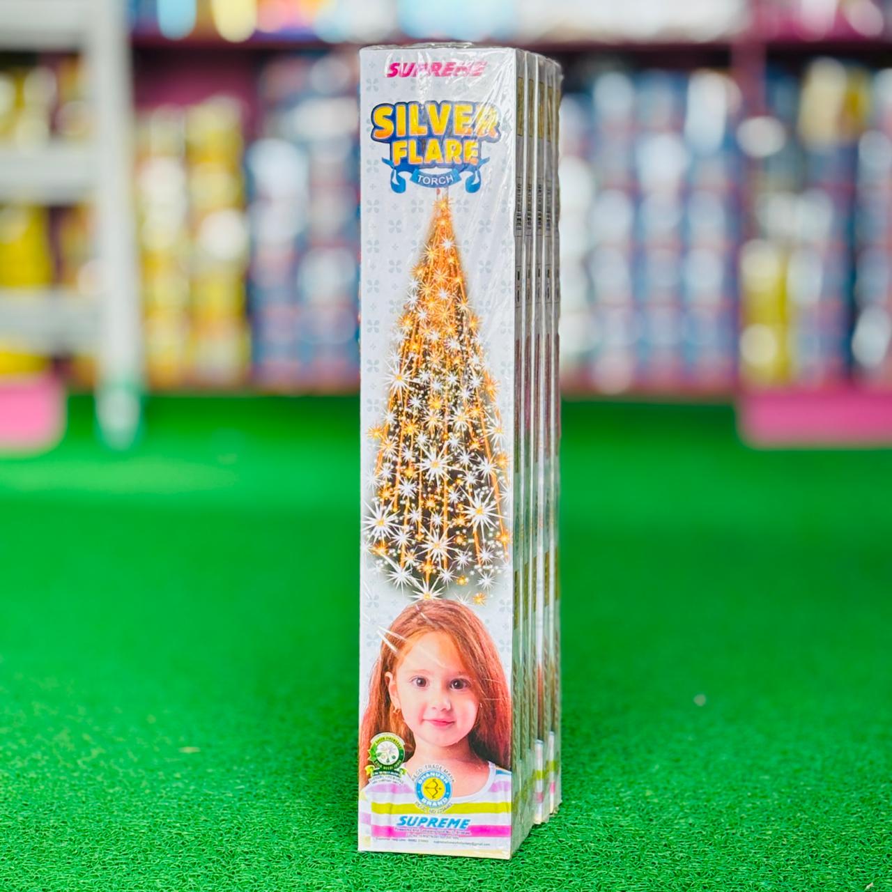 Supreme- Silver Flare Torch